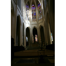 大聖堂内のステンドグラス
